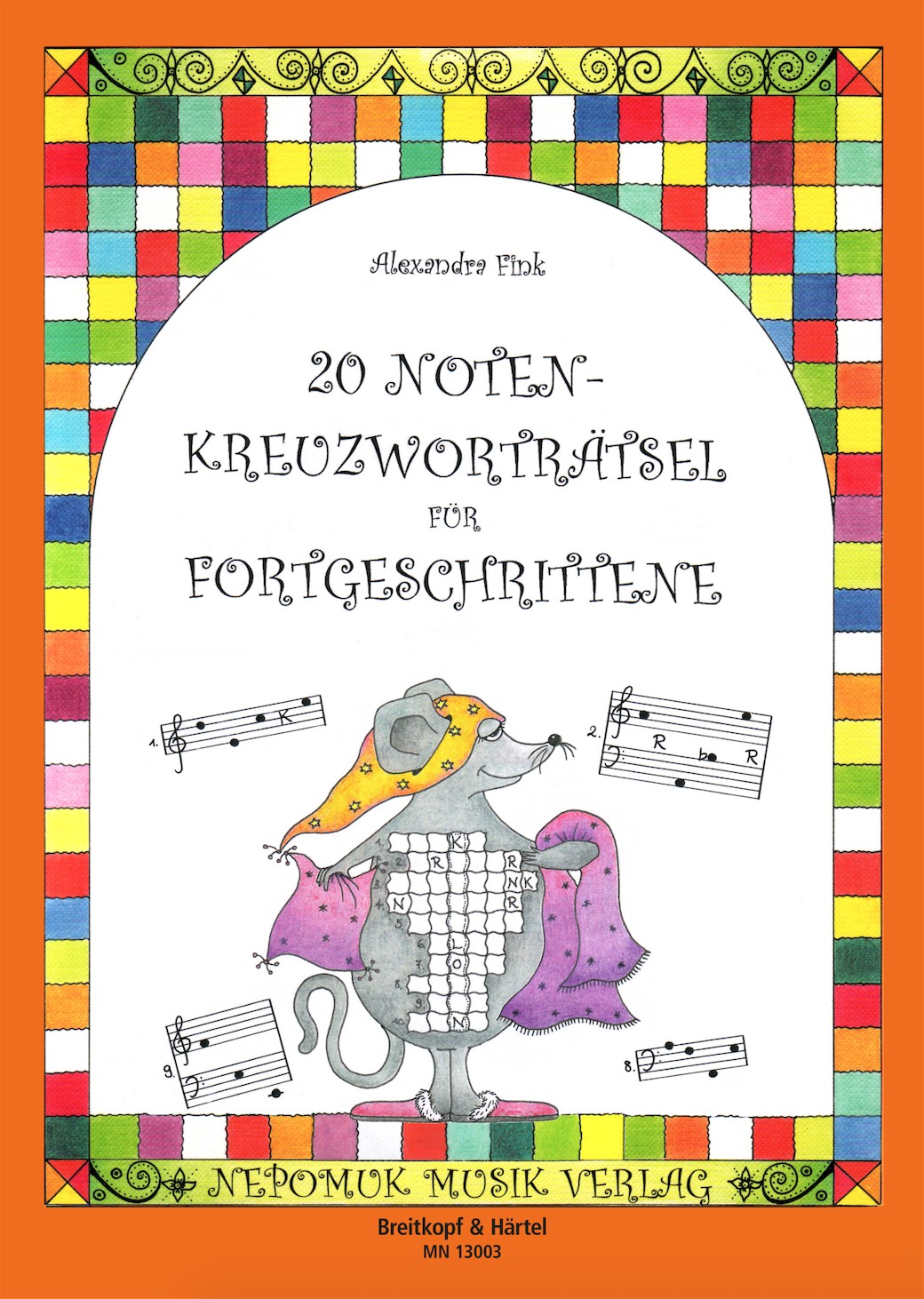 20 Noten-Kreuzworträtsel für Fortgeschrittene