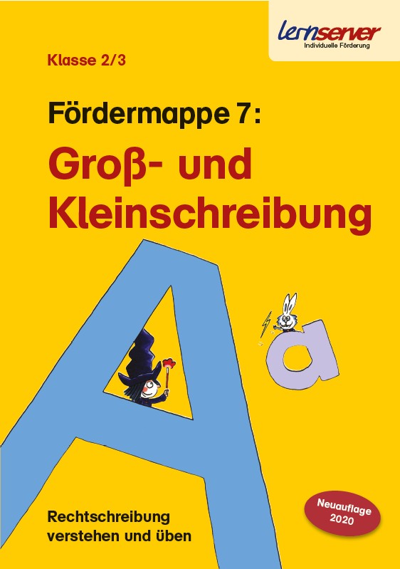 Fördermappe 7: Groß- und Kleinschreibung
